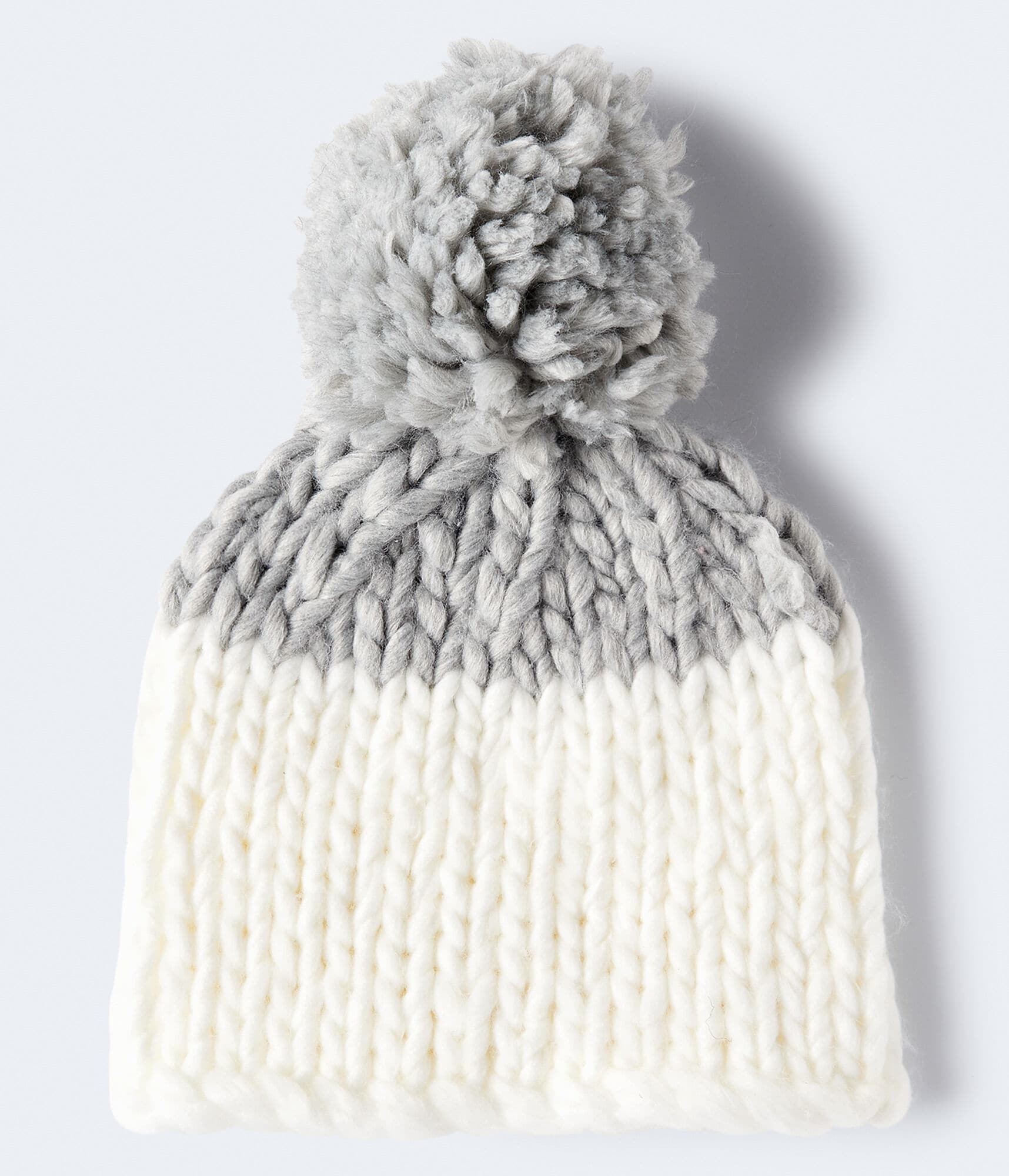 Colorblocked Chunky Beanie