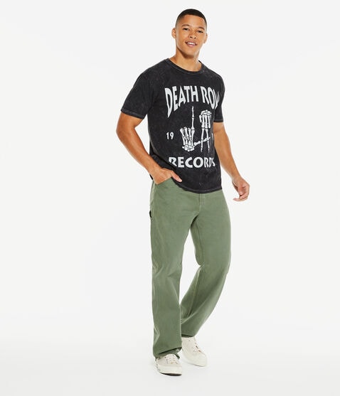 Death Row Records Washed Graphic Tee