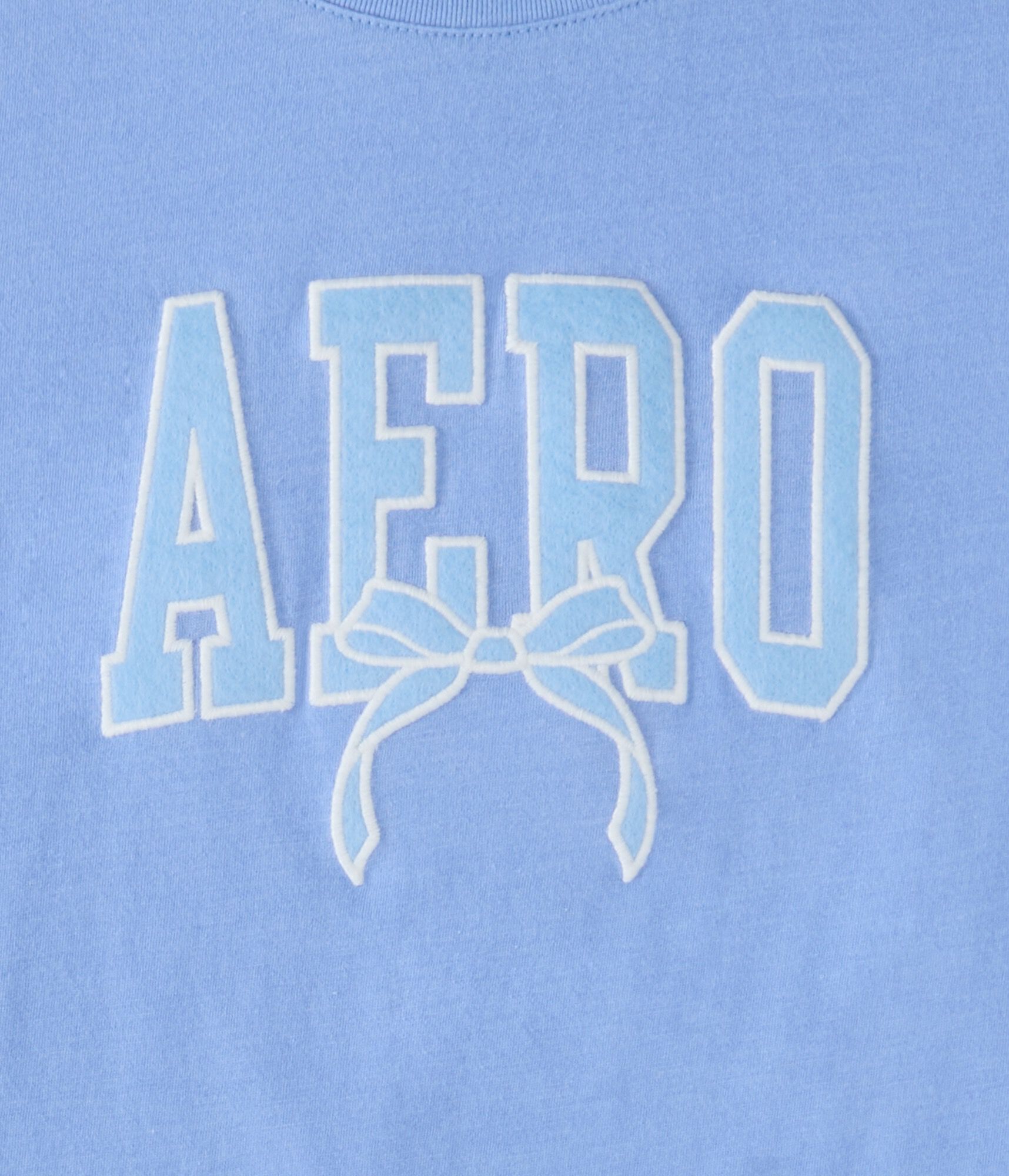 Aero Bow Logo Appliqu&eacute; Graphic Tee