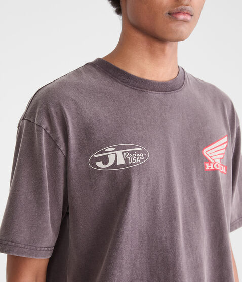 Honda Racing Motocross Relaxed Graphic Tee Honda Racing Motocross Relaxed Graphic Tee