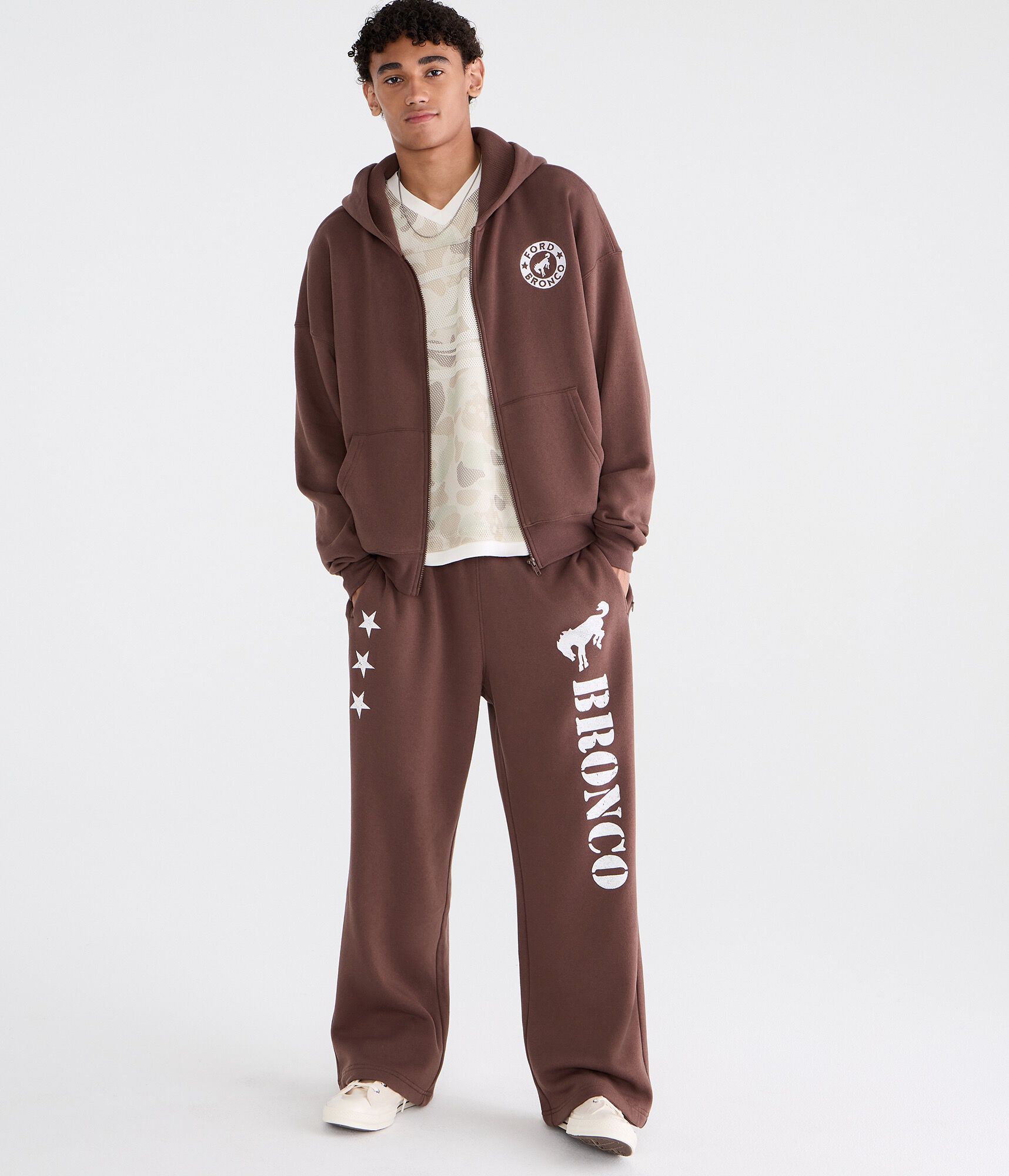 Ford Bronco Boxy Full-Zip Hoodie