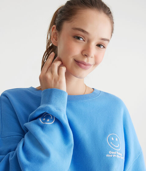 Cloud Soft Good Things Crew Sweatshirt Cloud Soft Good Things Crew Sweatshirt