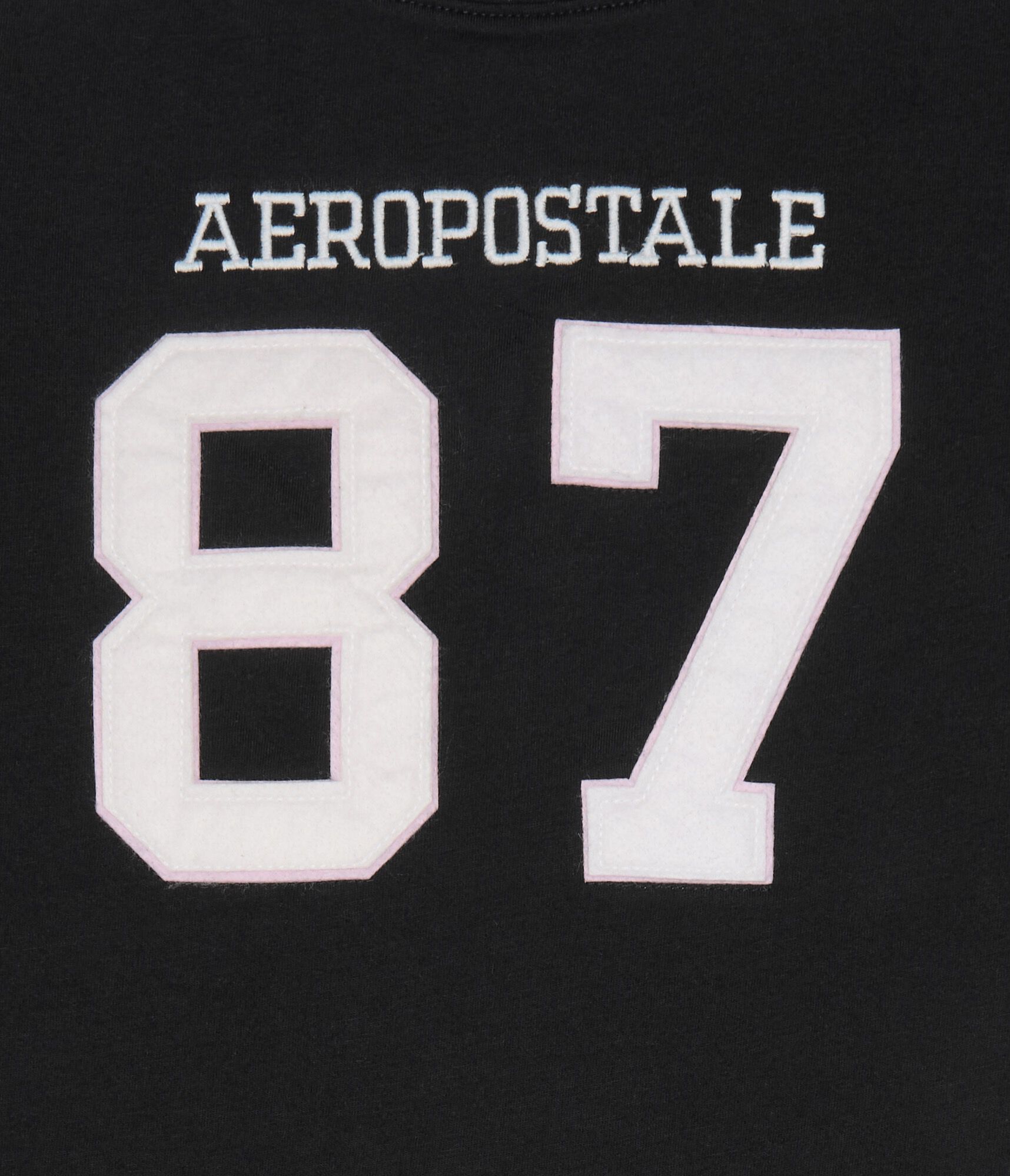 Aeropostale 87 Appliqu&eacute; Graphic Tee