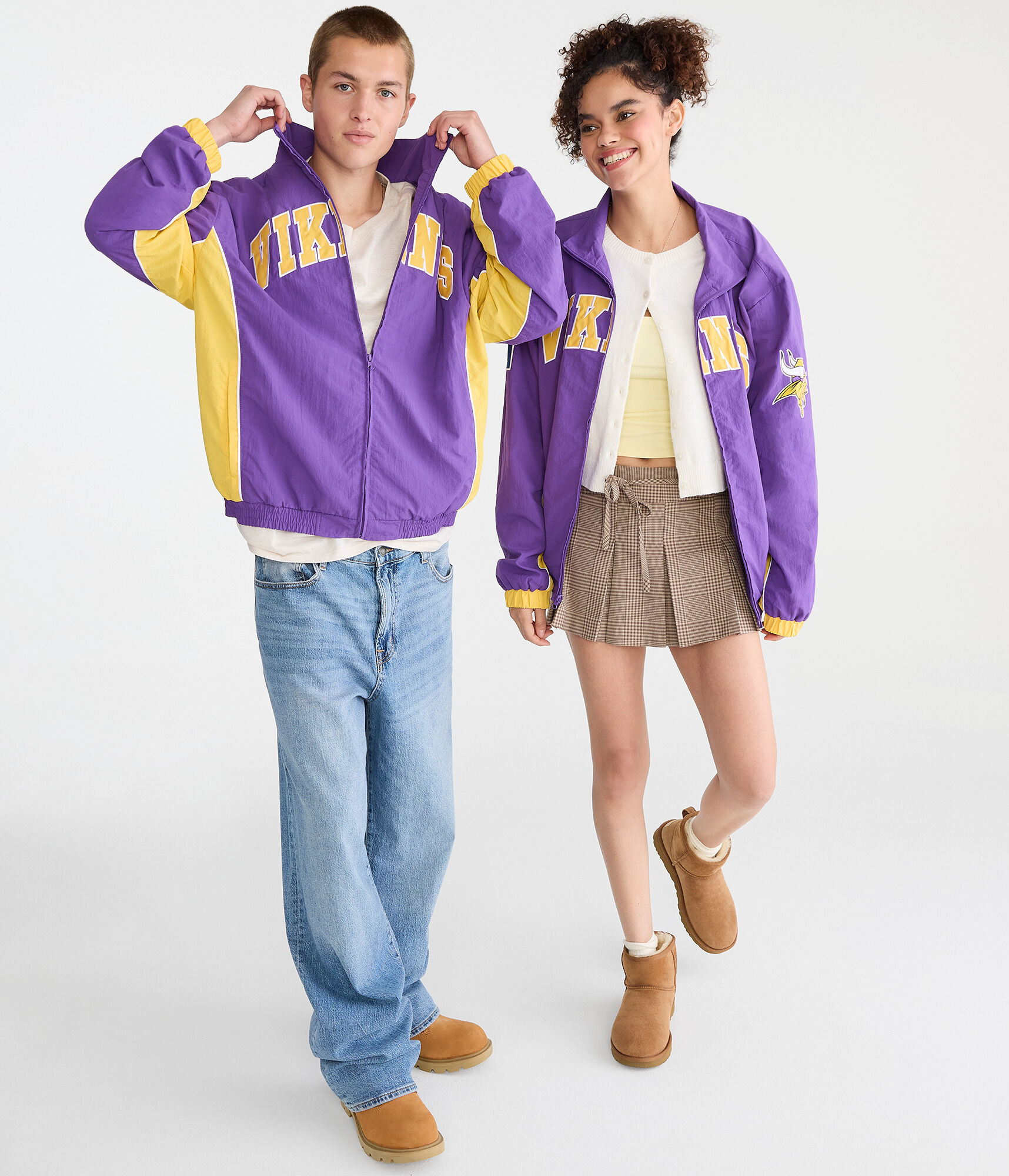 Minnesota Vikings Full-Zip Track Jacket