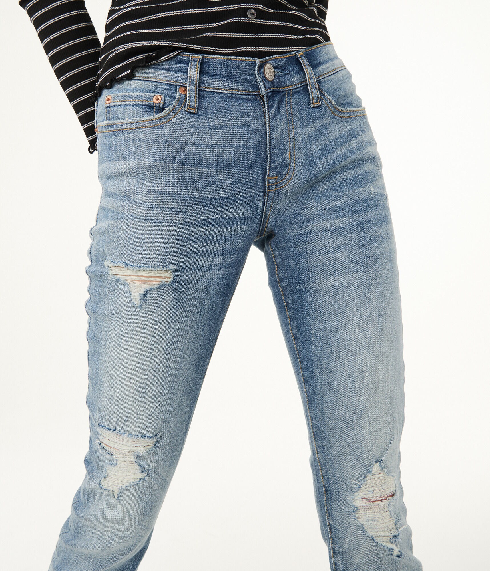 Low-Rise Skinny Jean***