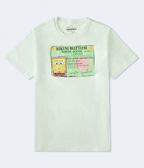SpongeBob Driver's License Relaxed Graphic Tee SpongeBob Driver's License Relaxed Graphic Tee