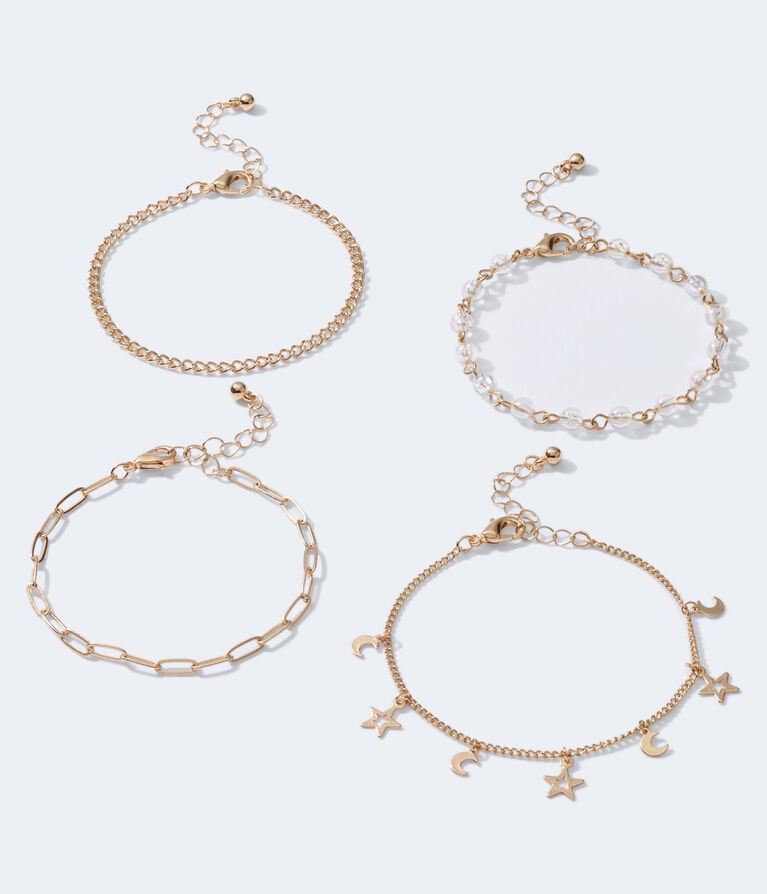 Celestial Chain Bracelet 4-Pack
