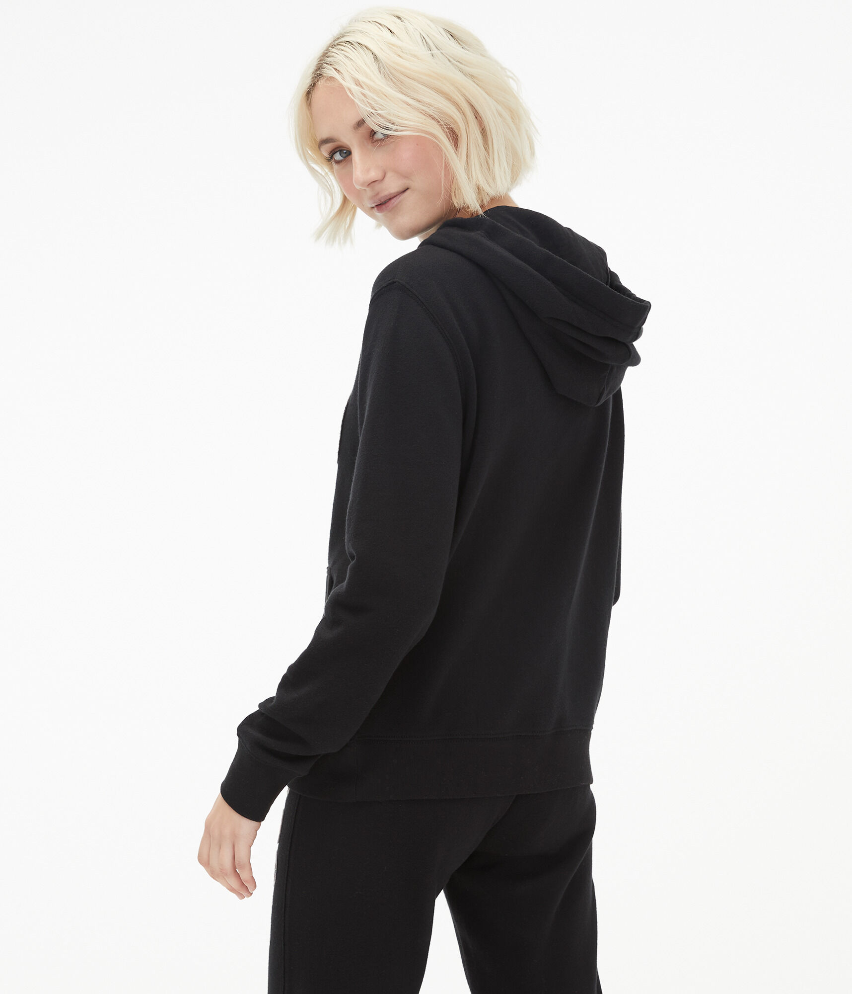 Aero Floral Logo Pullover Hoodie