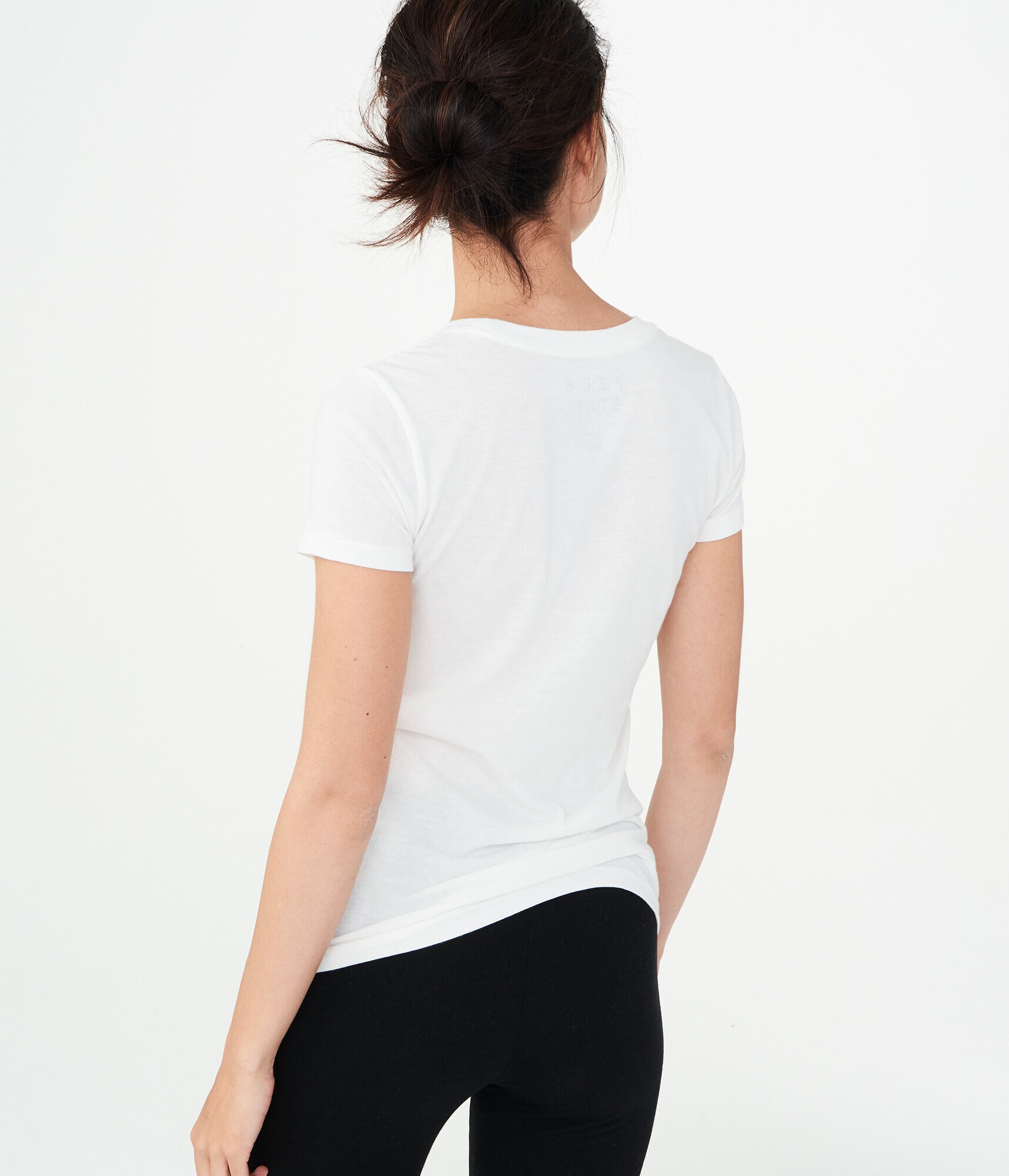 Free State Diagonal Floral Graphic Tee