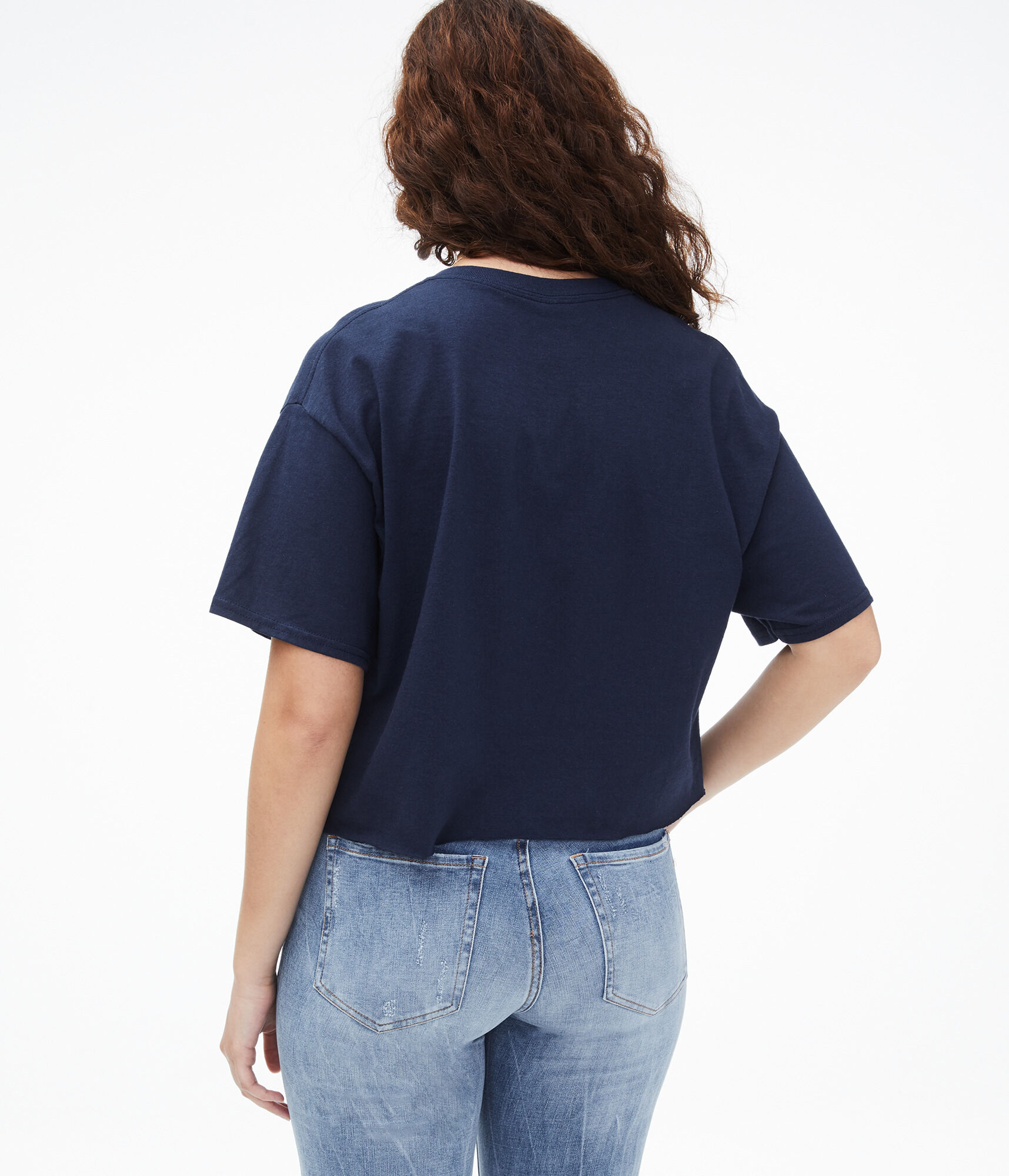 MTV Earth Cropped Graphic Tee