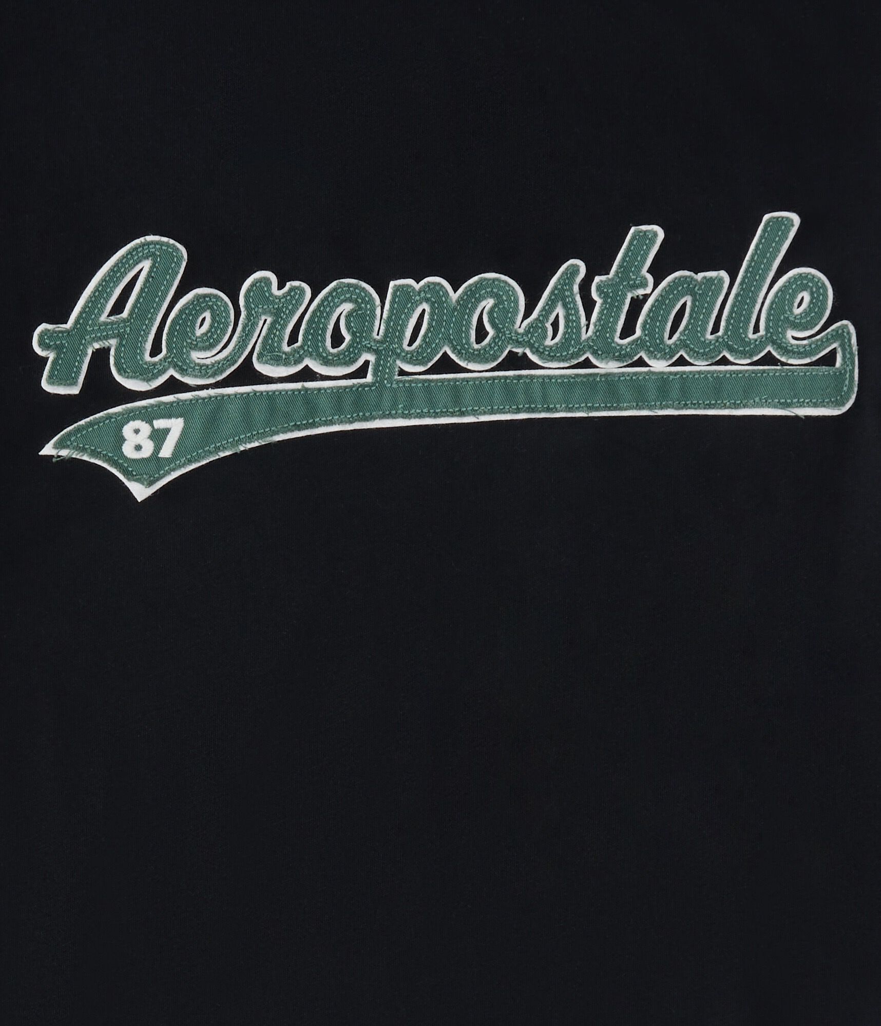Aeropostale 87 Script Appliqu&eacute; Graphic Tee