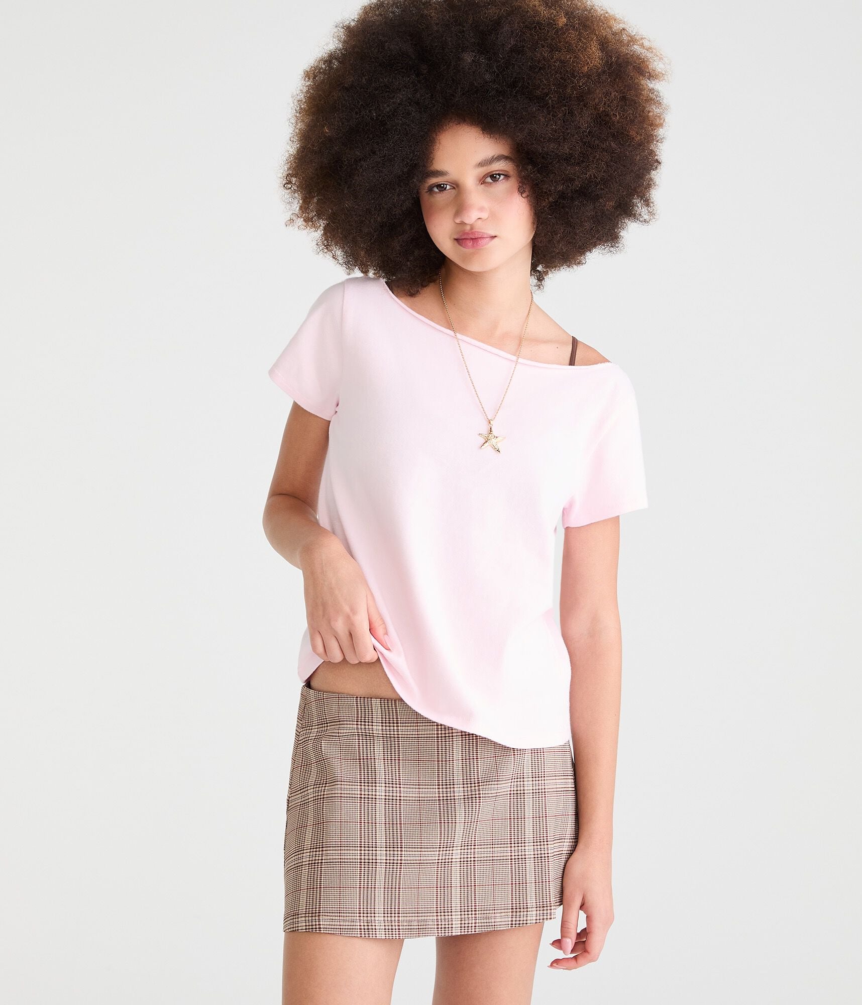 Seriously Soft Off-The-Shoulder Vintage Fit Tee