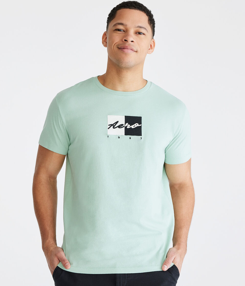 Aero Split Box Logo Graphic Tee