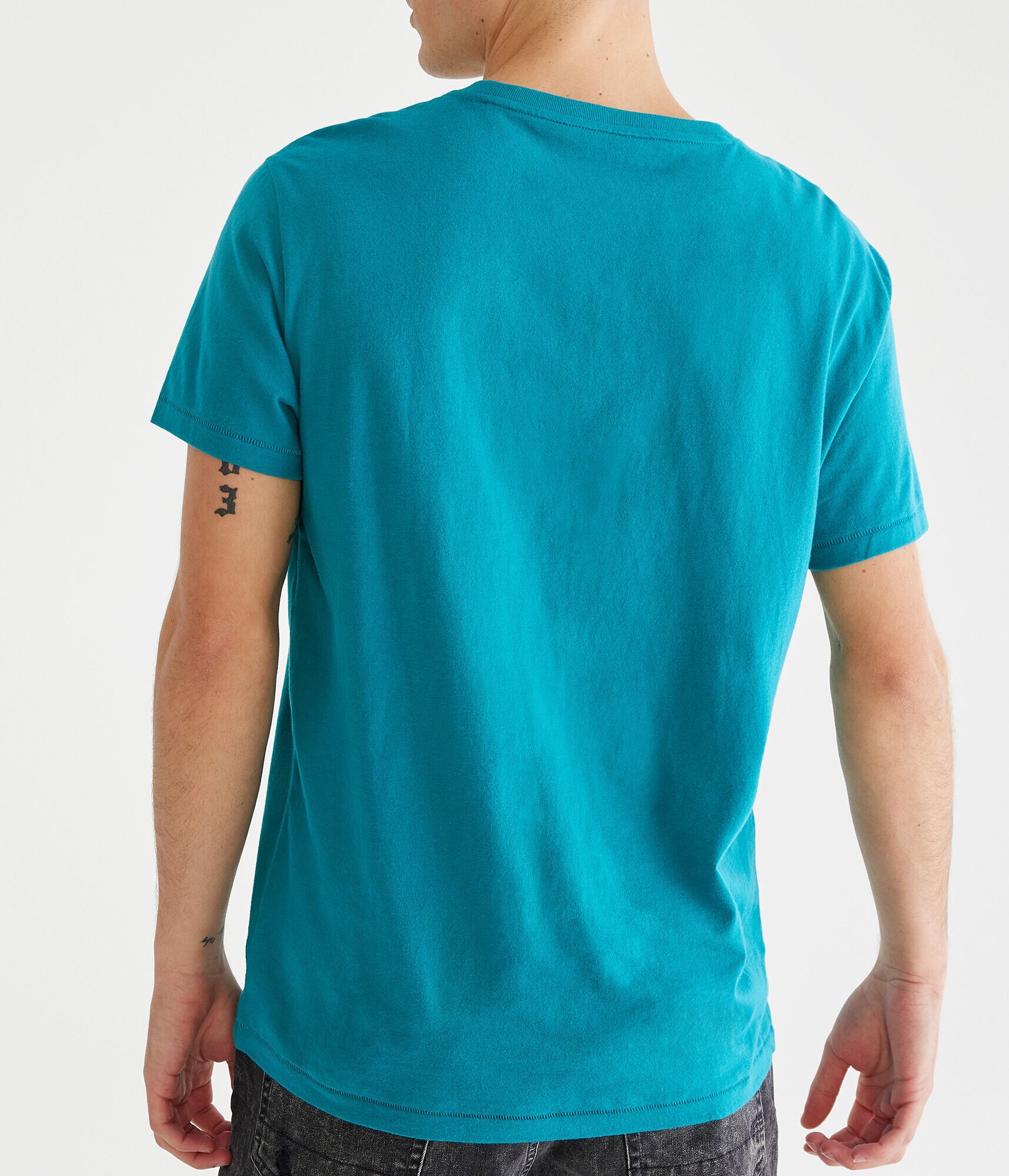 Aero Script Appliqu&eacute; Graphic Tee