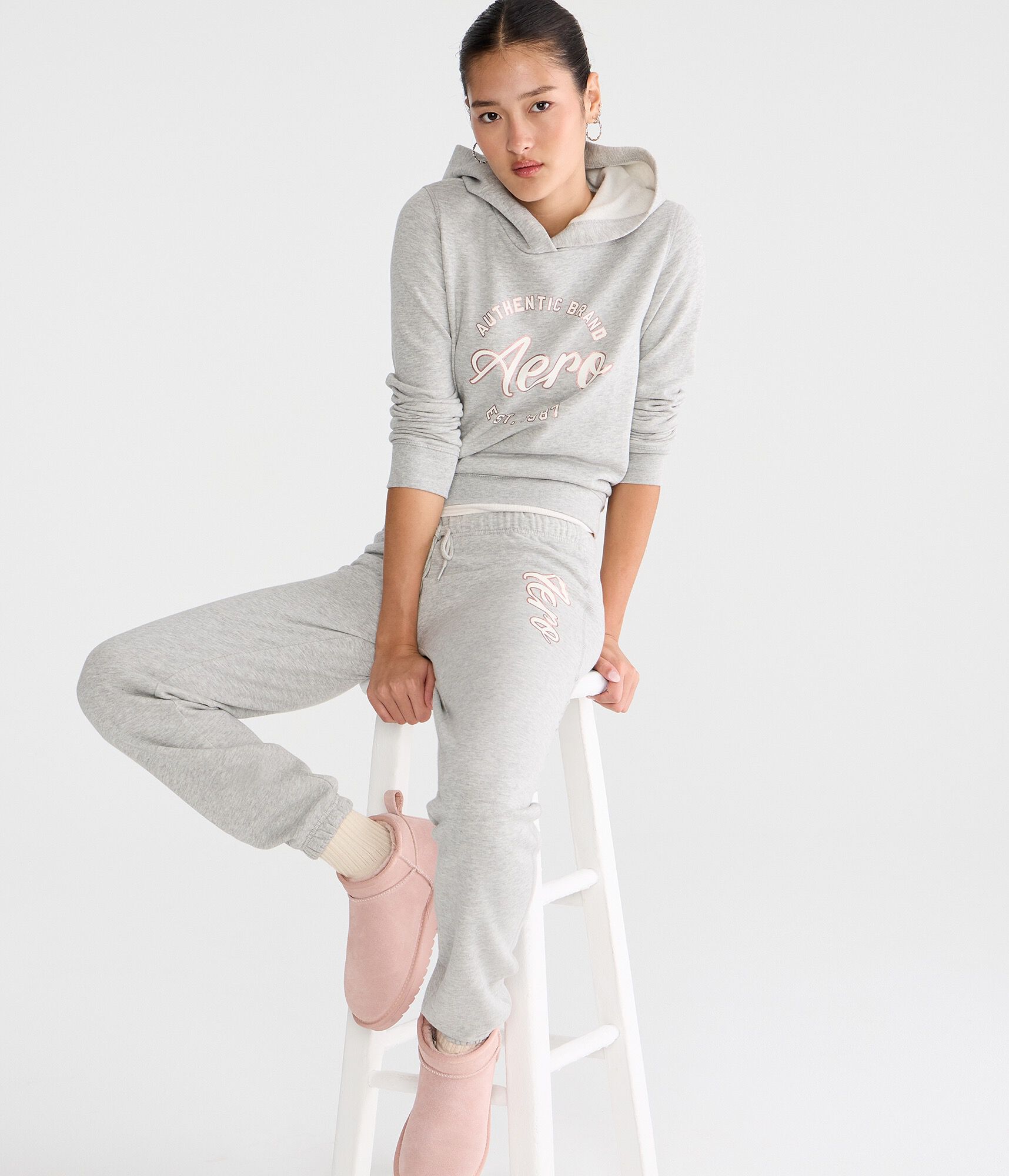 Aero Authentic Brand Pullover Hoodie