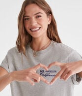 Seriously Soft Los Angeles Boyfriend Graphic Tee