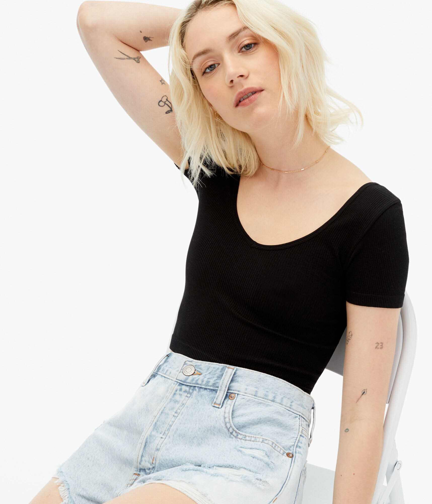 Wear 3 Ways Cropped Tee