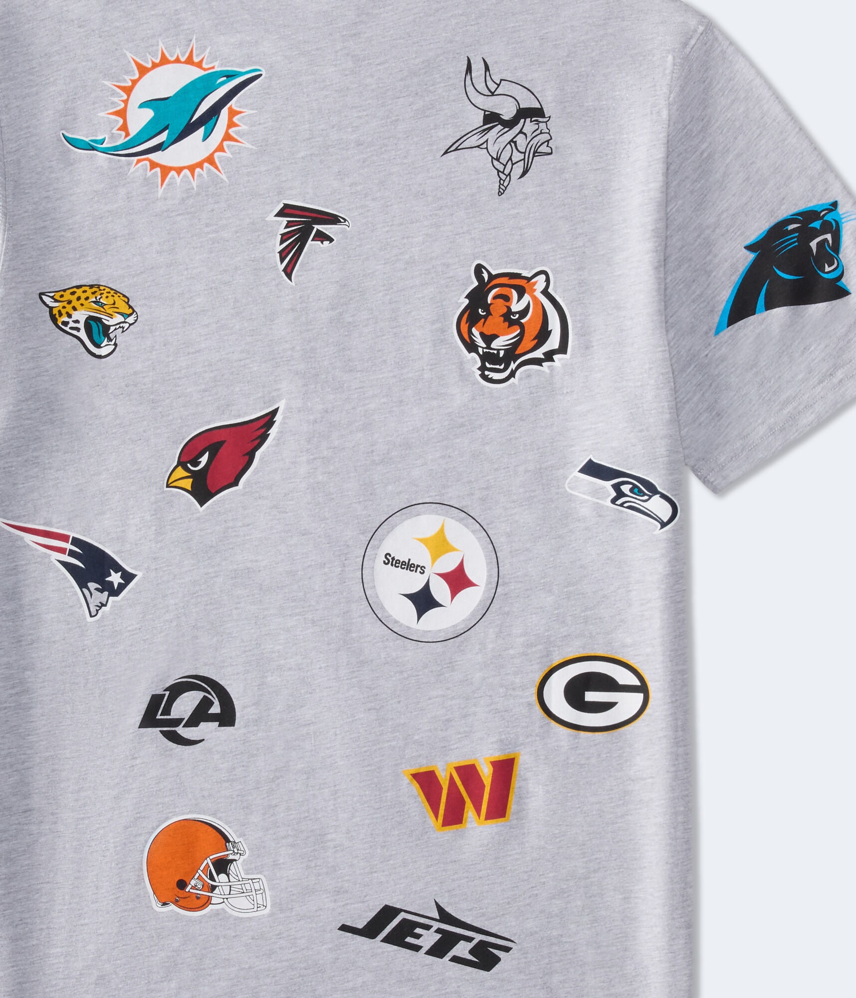 NFL Team Logos Relaxed Graphic Tee
