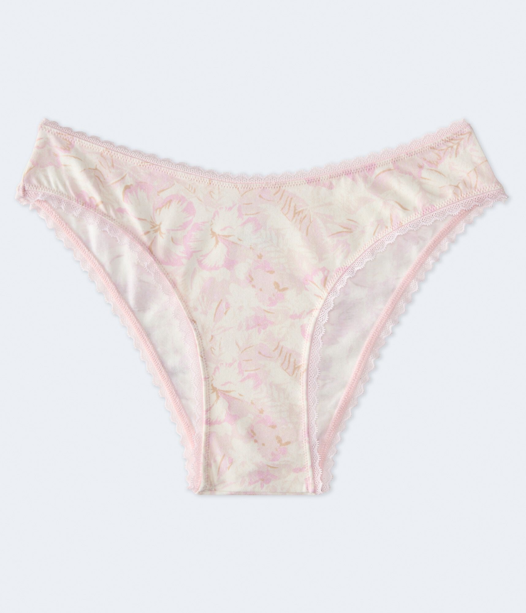 Hibiscus Lace-Trim Cheeky