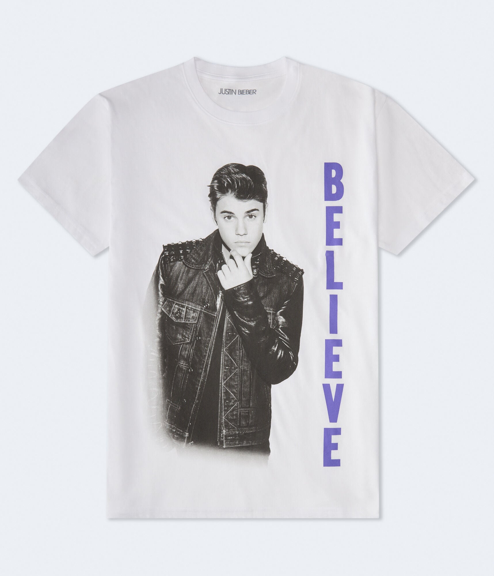 Justin Bieber Oversized Graphic Tee