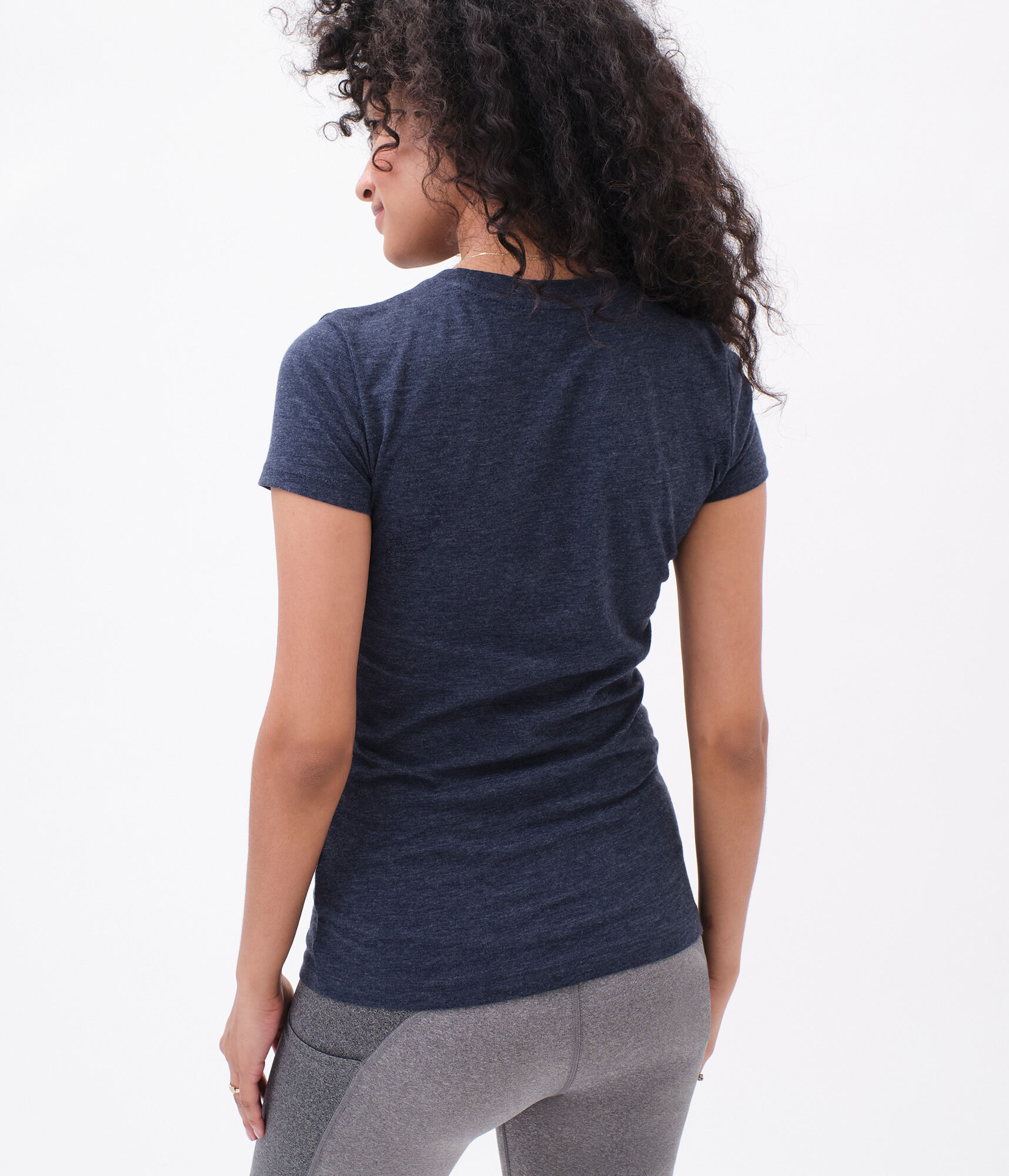 Embroidered Aero Floral Graphic Tee