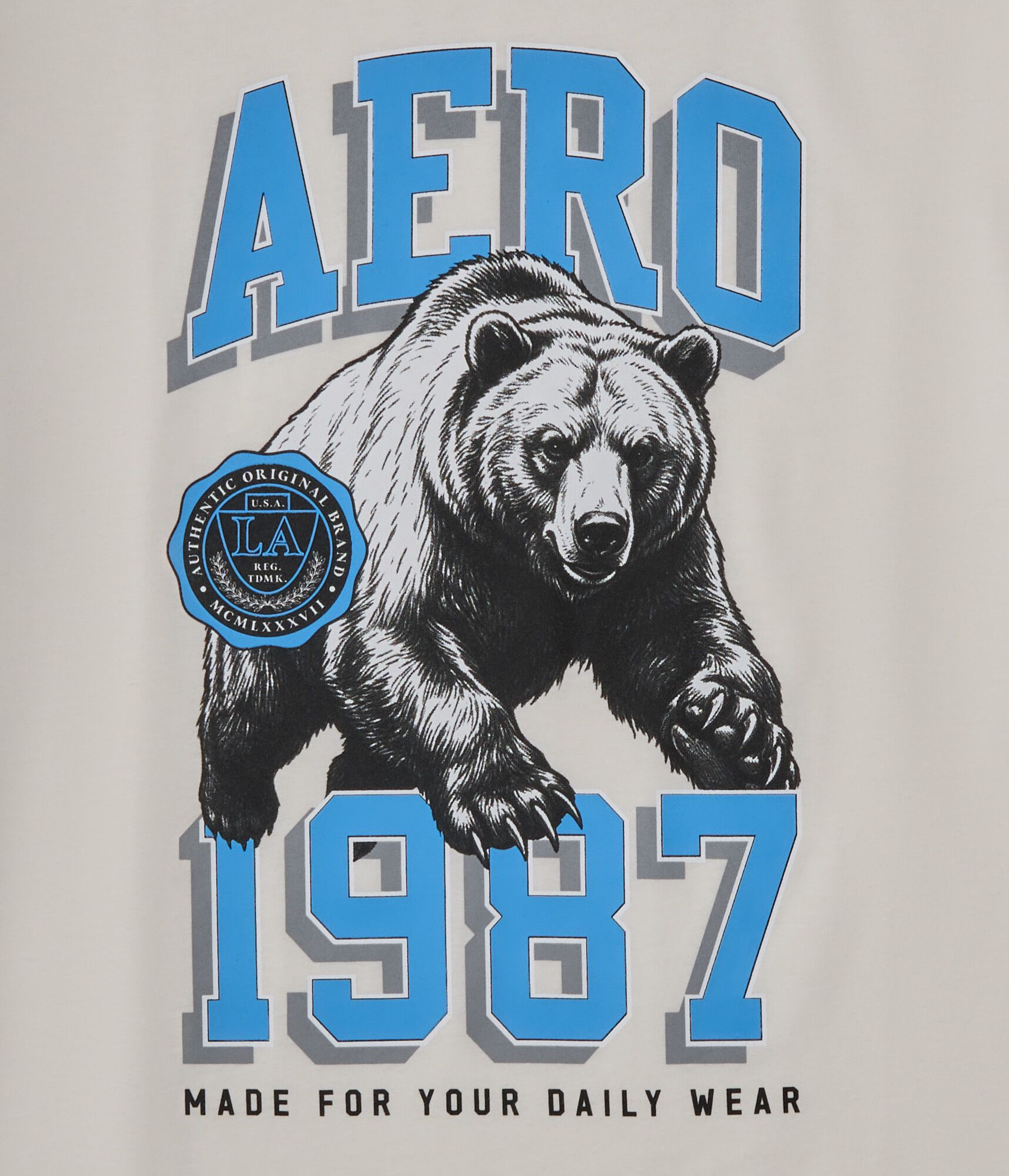 Aero 1987 Bear Graphic Tee