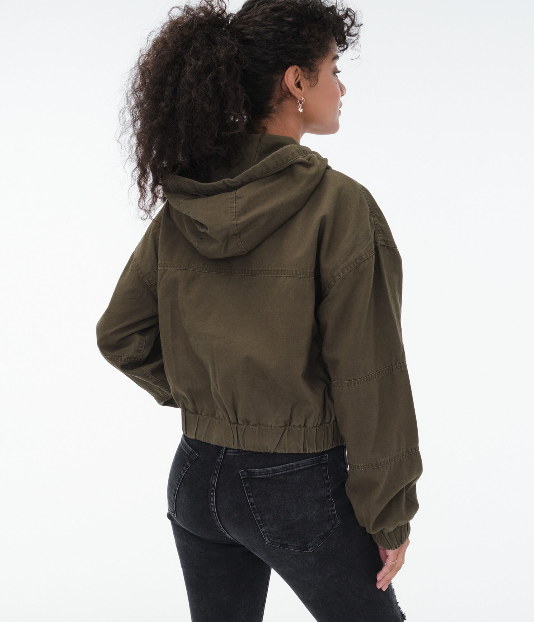 Canvas Hooded Jacket