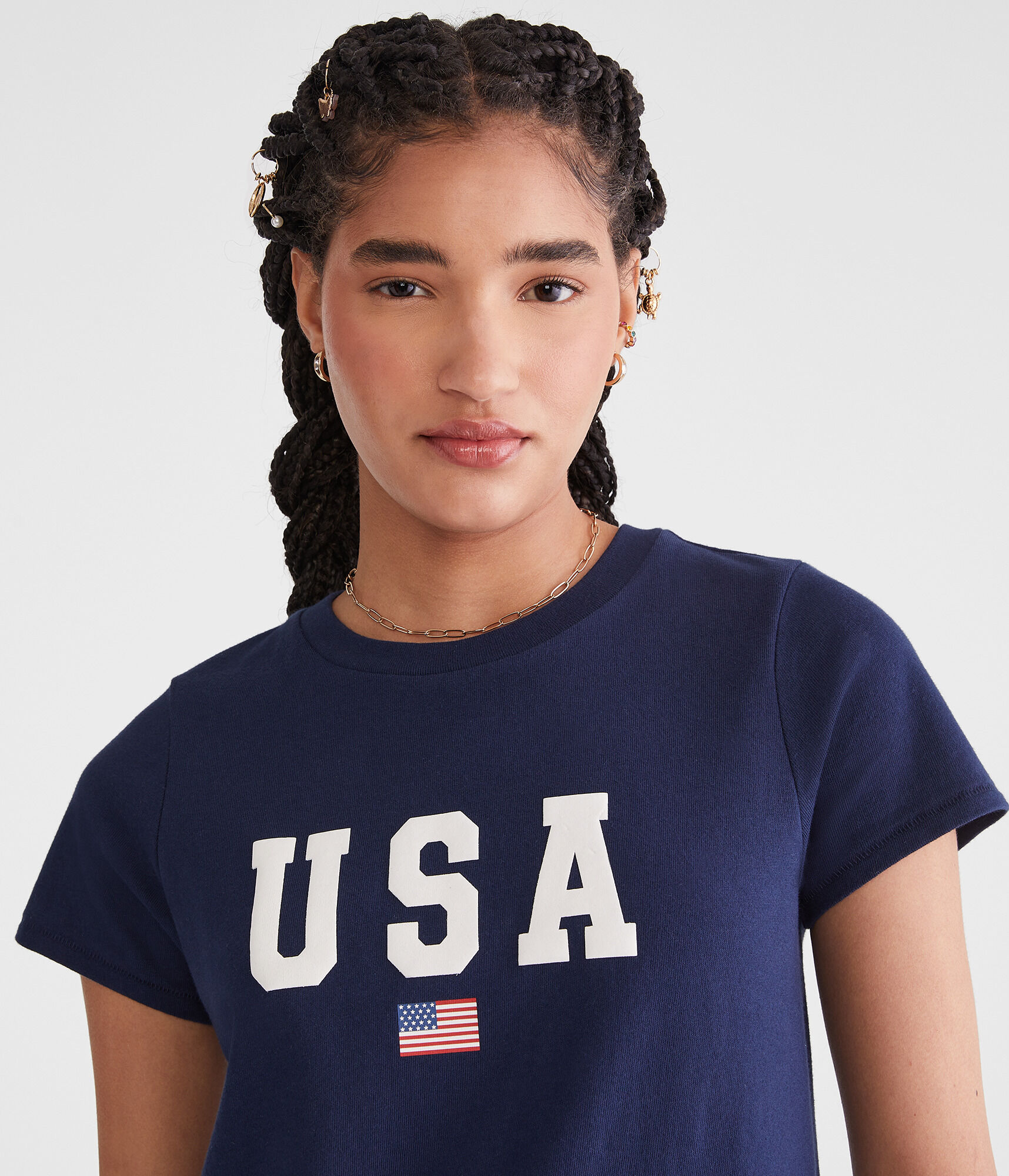 Seriously Soft USA Vintage Fit Graphic Tee