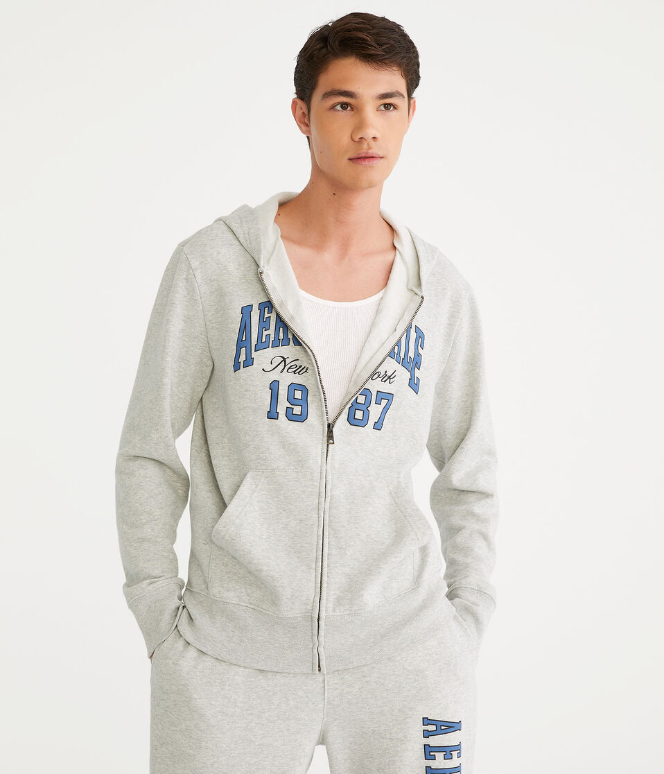 Aeropostale 1987 Full-Zip Hoodie