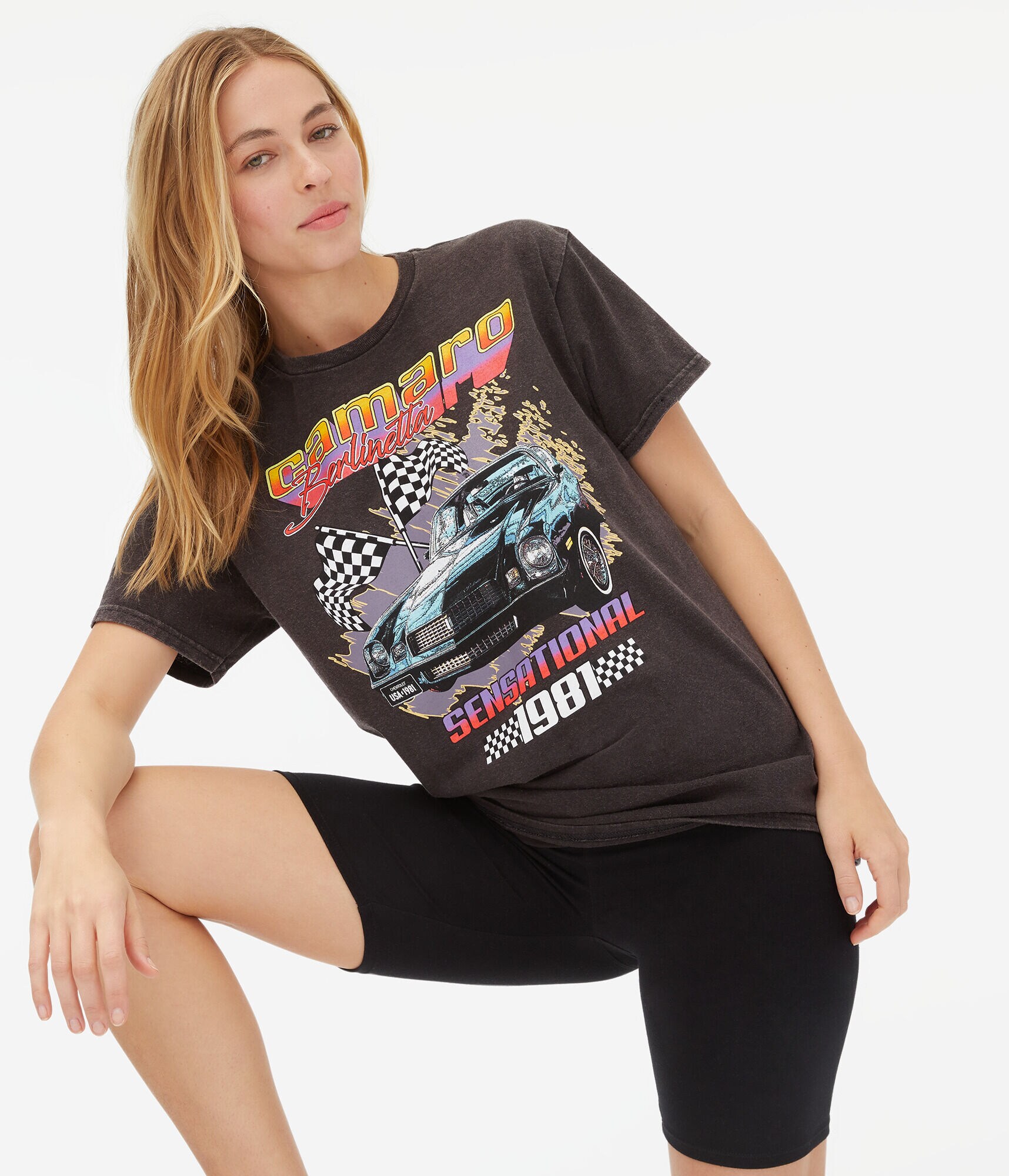 Camaro Berlinetta Boyfriend Graphic Tee