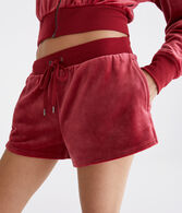Velour High-Rise Sleep Shorts