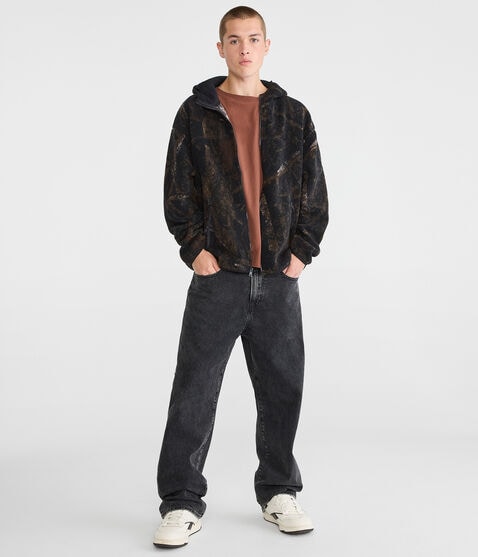 Forest Camo Sherpa Fleece Full-Zip Hoodie Forest Camo Sherpa Fleece Full-Zip Hoodie