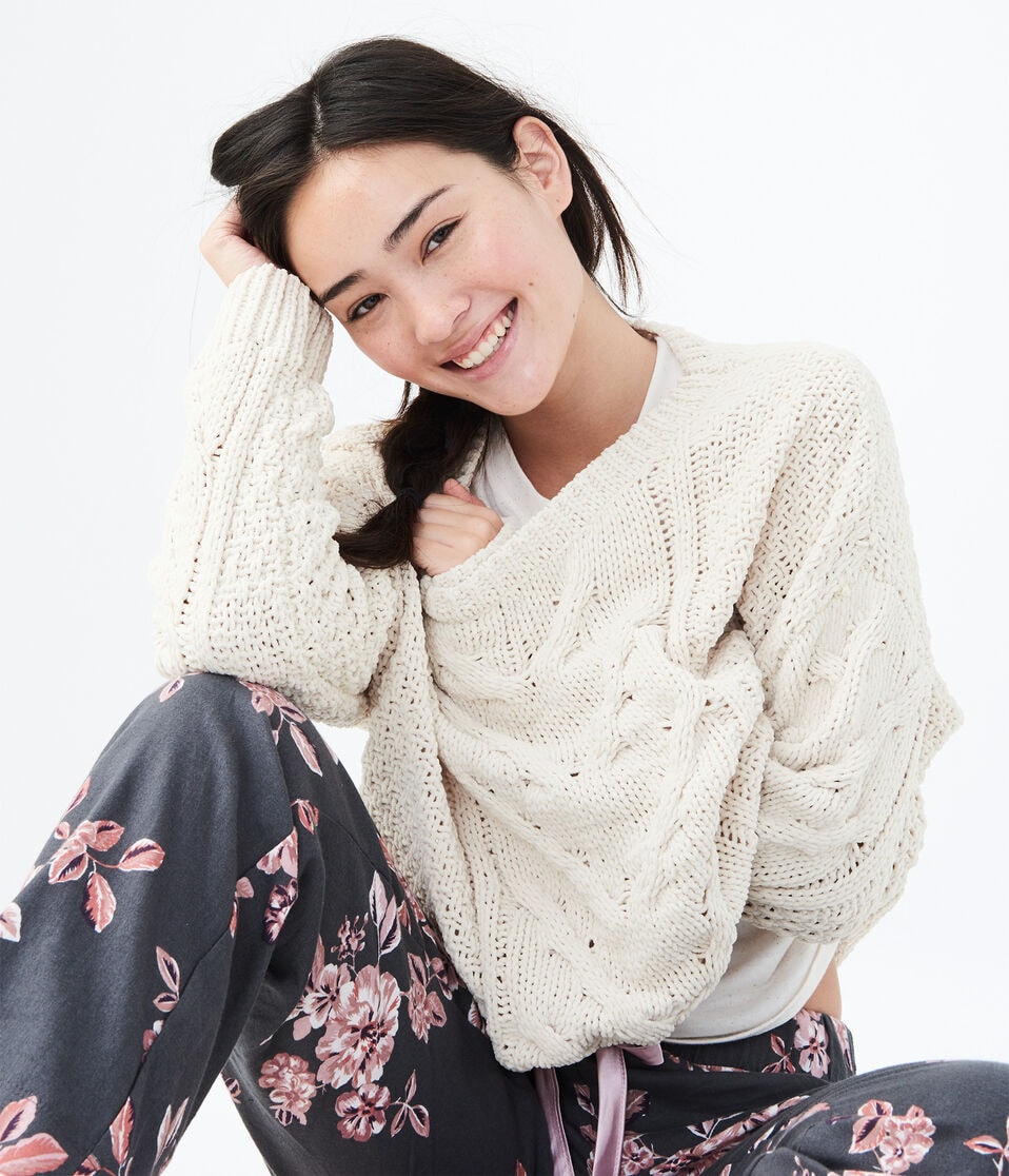 LLD Fuzzy Sleep Sweater