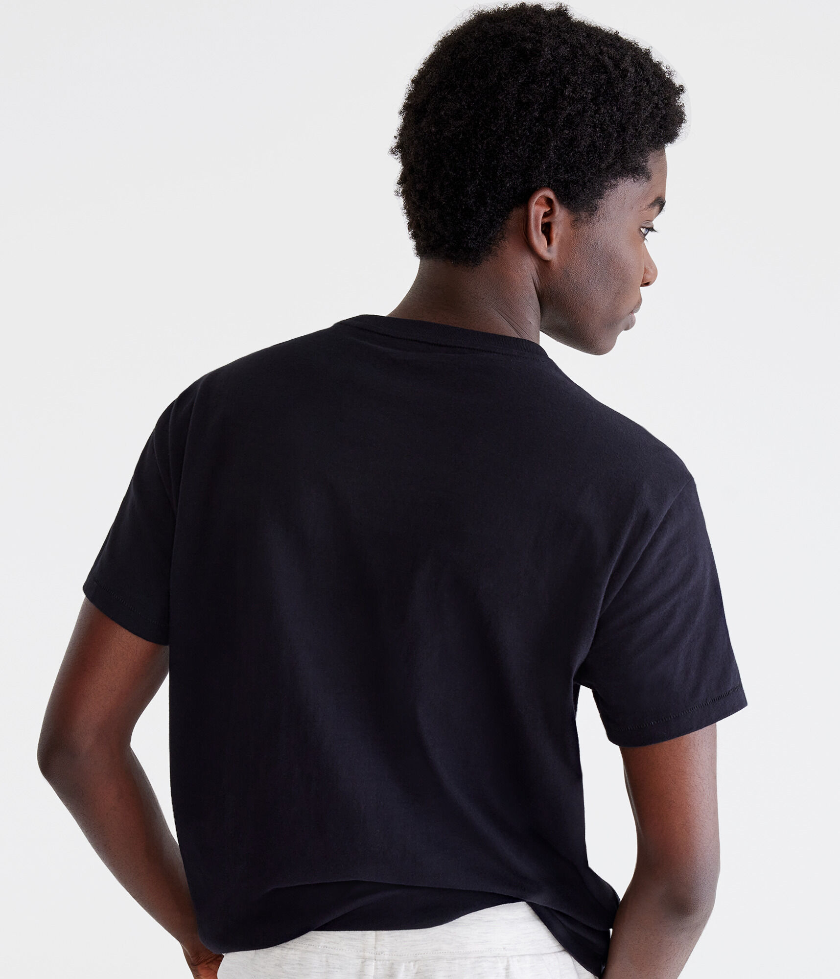 Aero NYC Box Logo Appliqué Graphic Tee