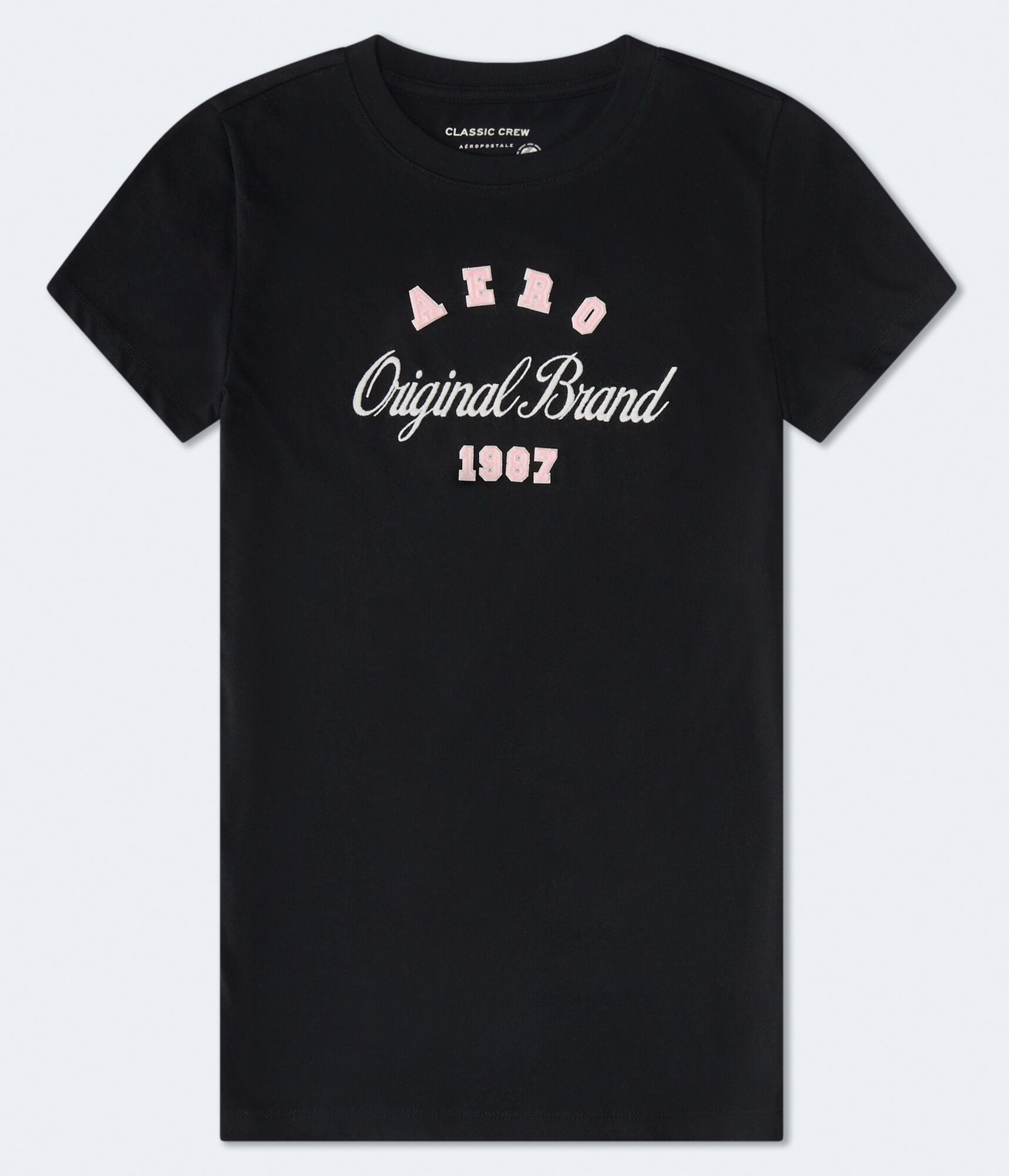 Aero Original Brand Appliqu&eacute; Graphic Tee