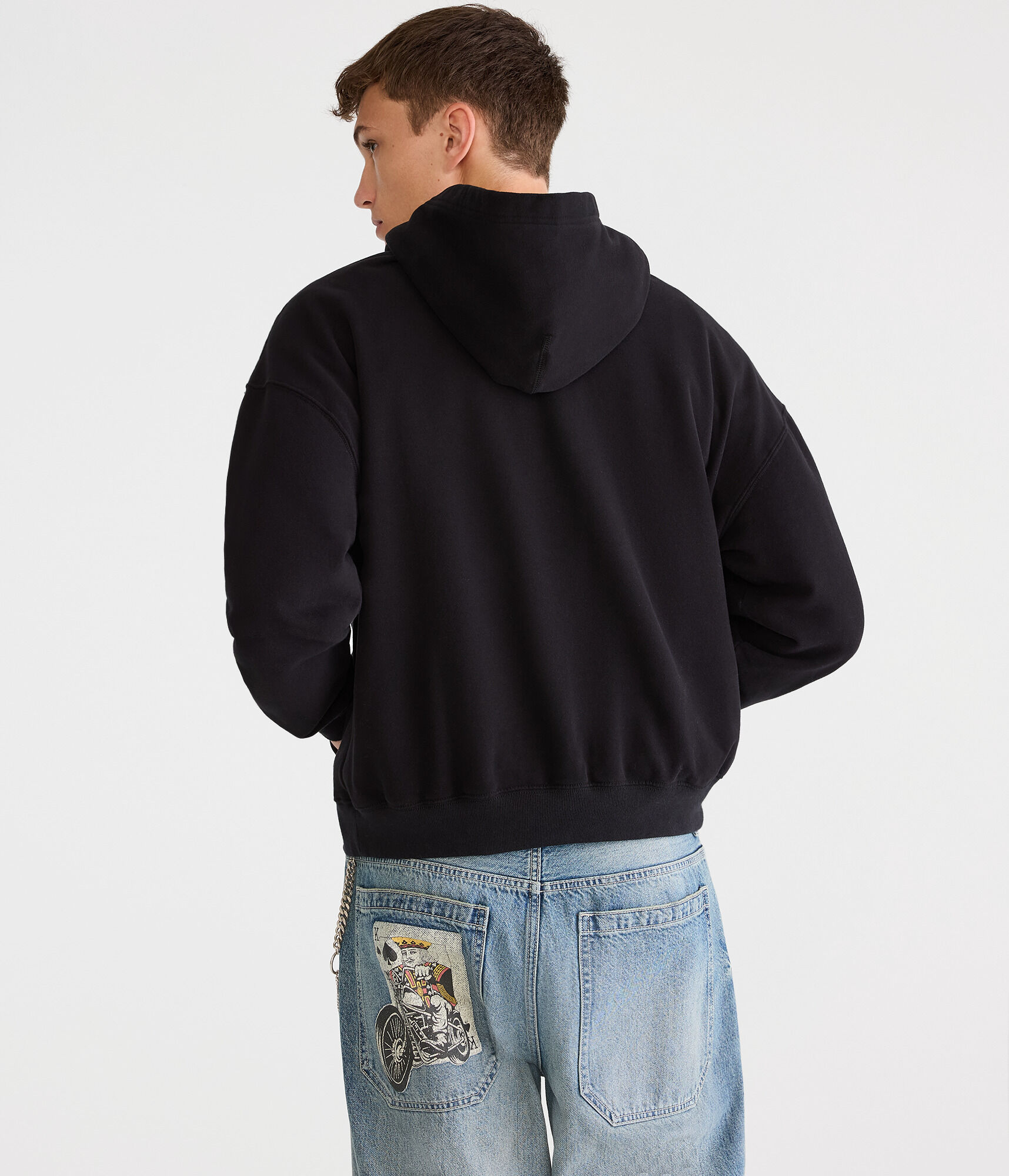 Boxy Pullover Hoodie