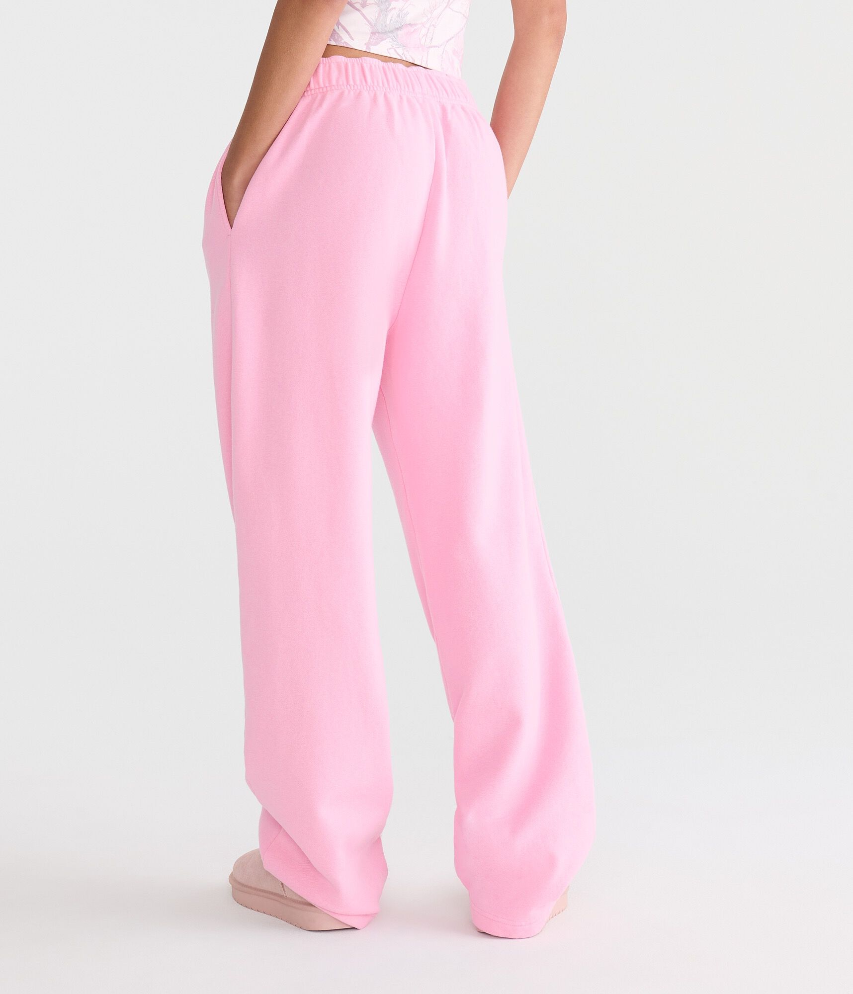 Cloud Soft Mid-Rise Straight Leg Sweatpants