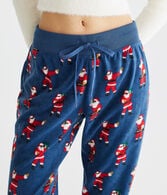 Boombox Santa Polyfleece Sleep Joggers