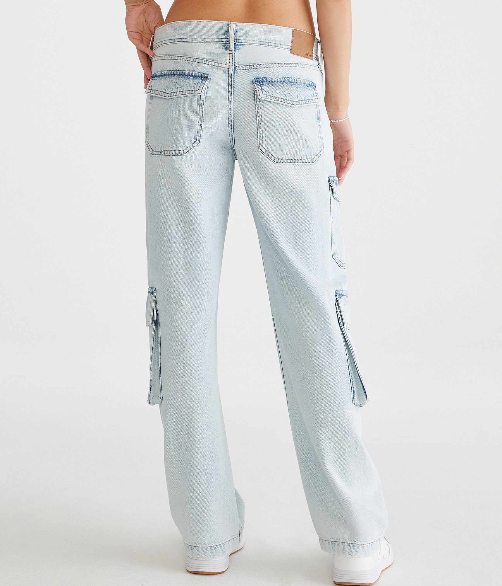 Low-Rise Cargo Skater Jean