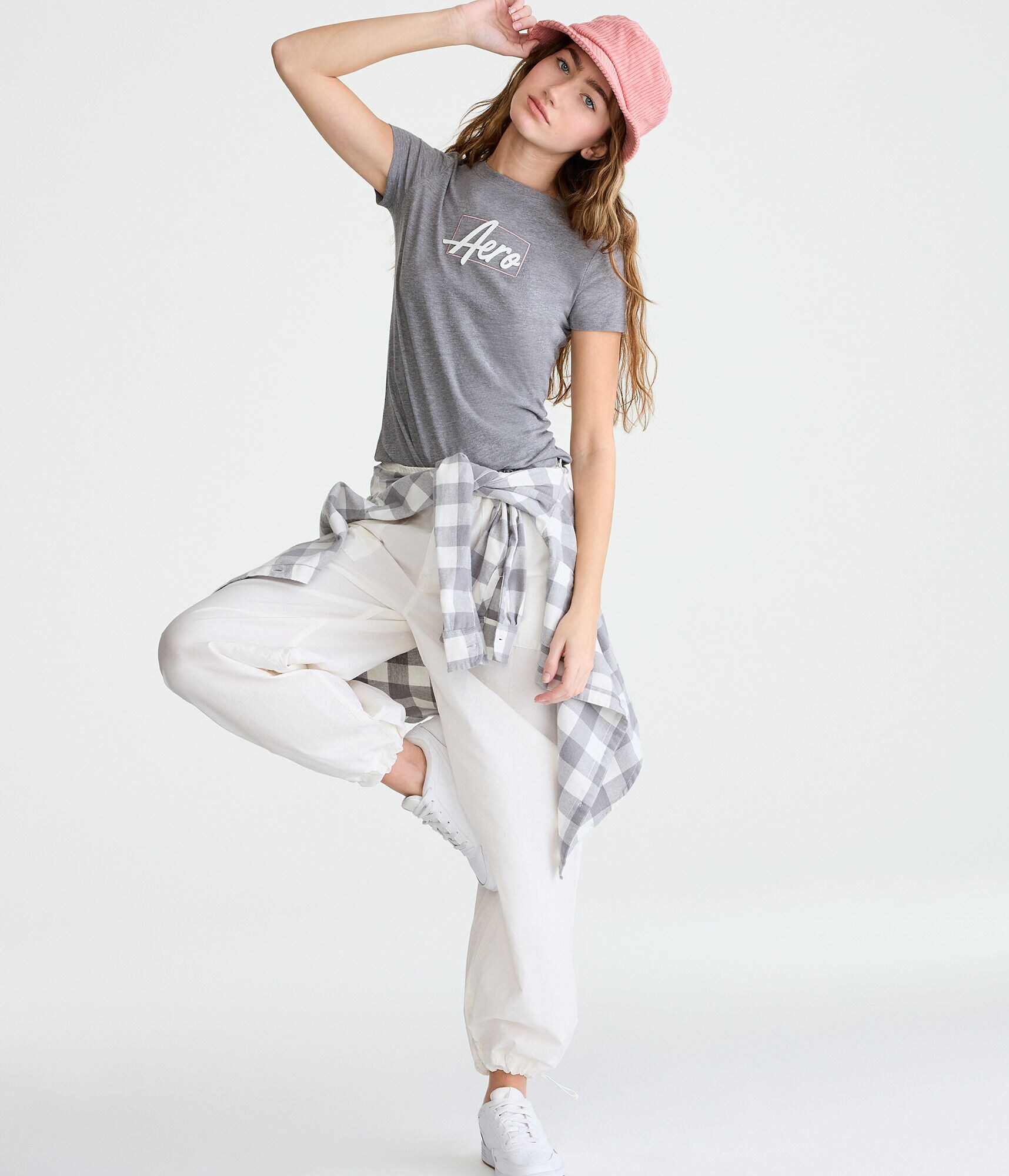 Aero Box Logo Appliqu&eacute; Graphic Tee