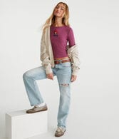 Peanuts® | Aéropostale Long Sleeve Woodstock 1950 Baby Tee