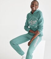 Aeropostale Script Cinched Sweatpants