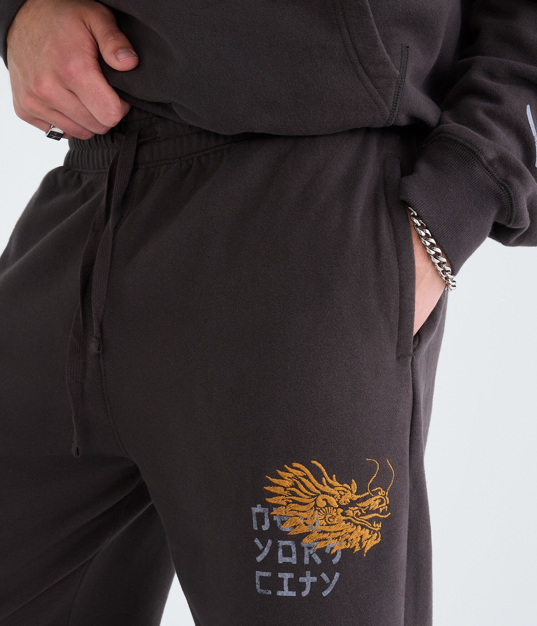 Cloud Soft New York City Dragon Baggy Sweatpants