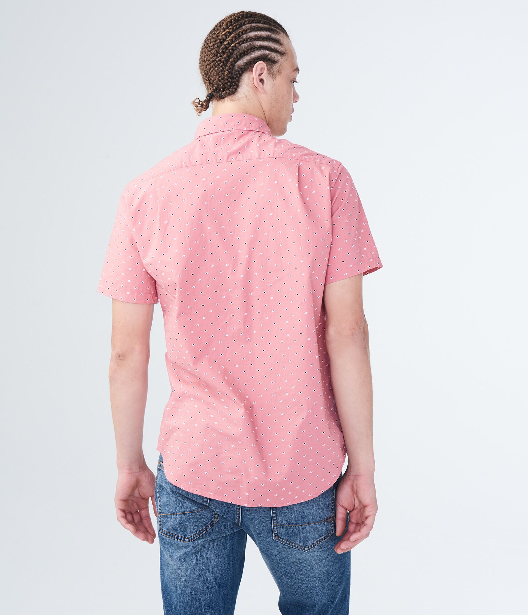 Geo Print Woven Shirt