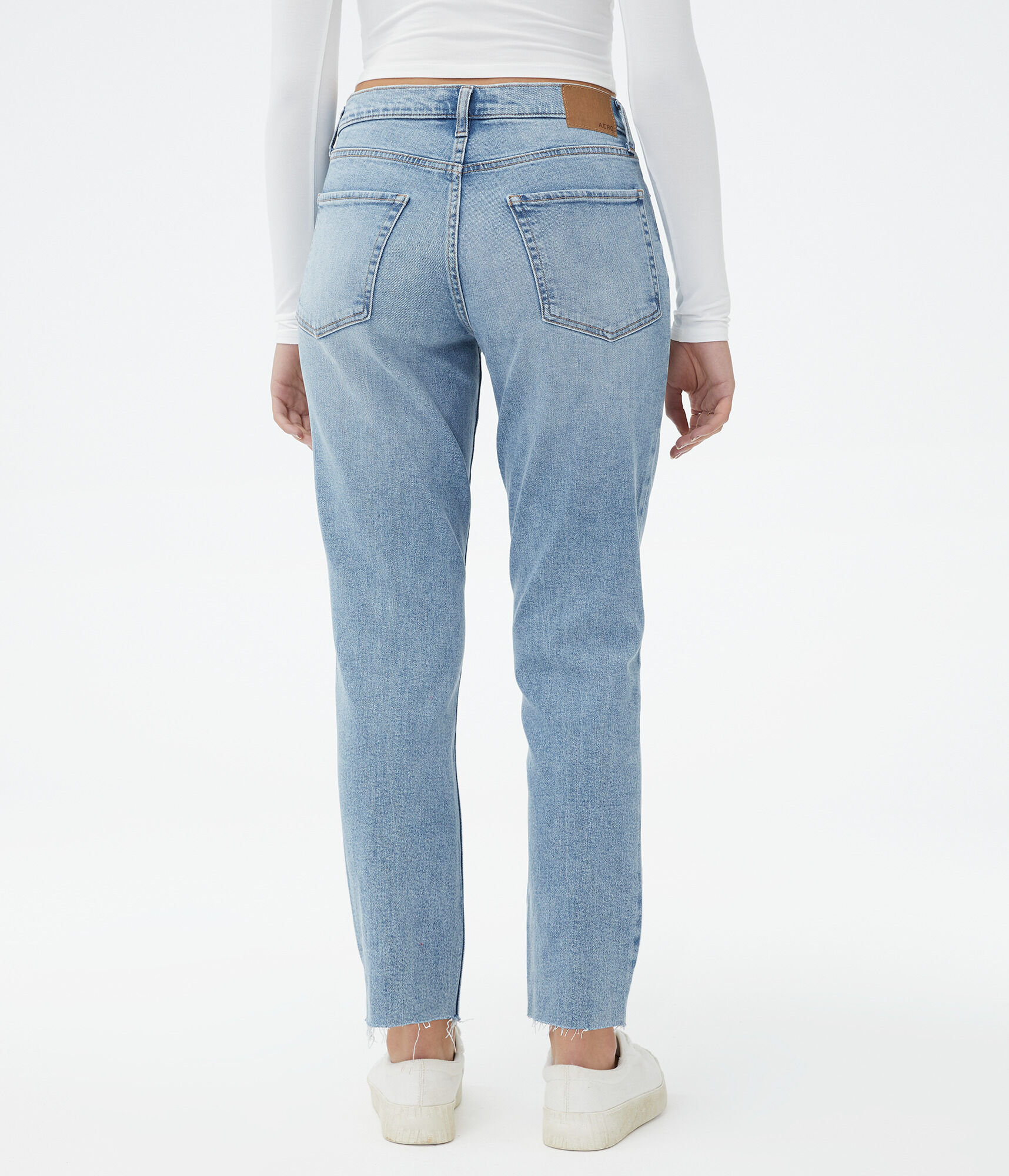 High-Rise Stretch Mom Jean