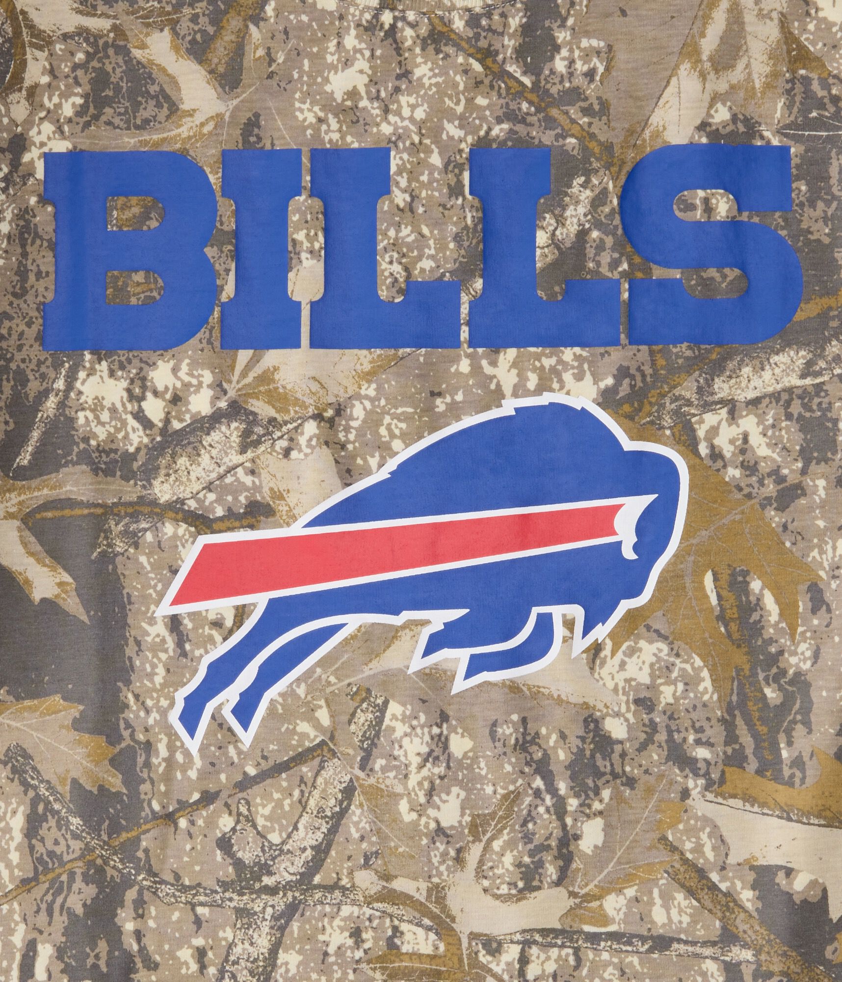 Buffalo Bills Forest Camo Relaxed Graphic Tee