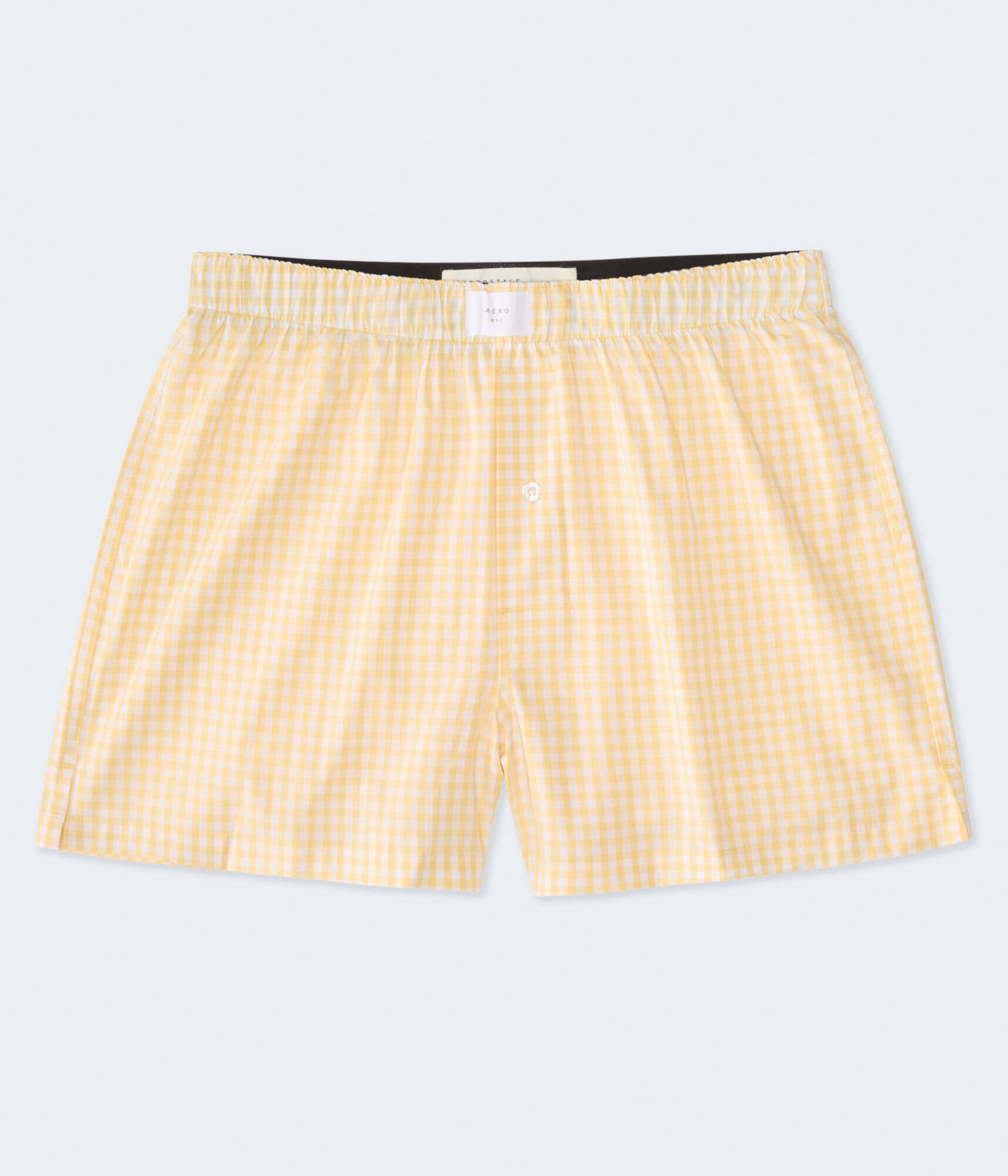 Gingham 4" Woven Boxers