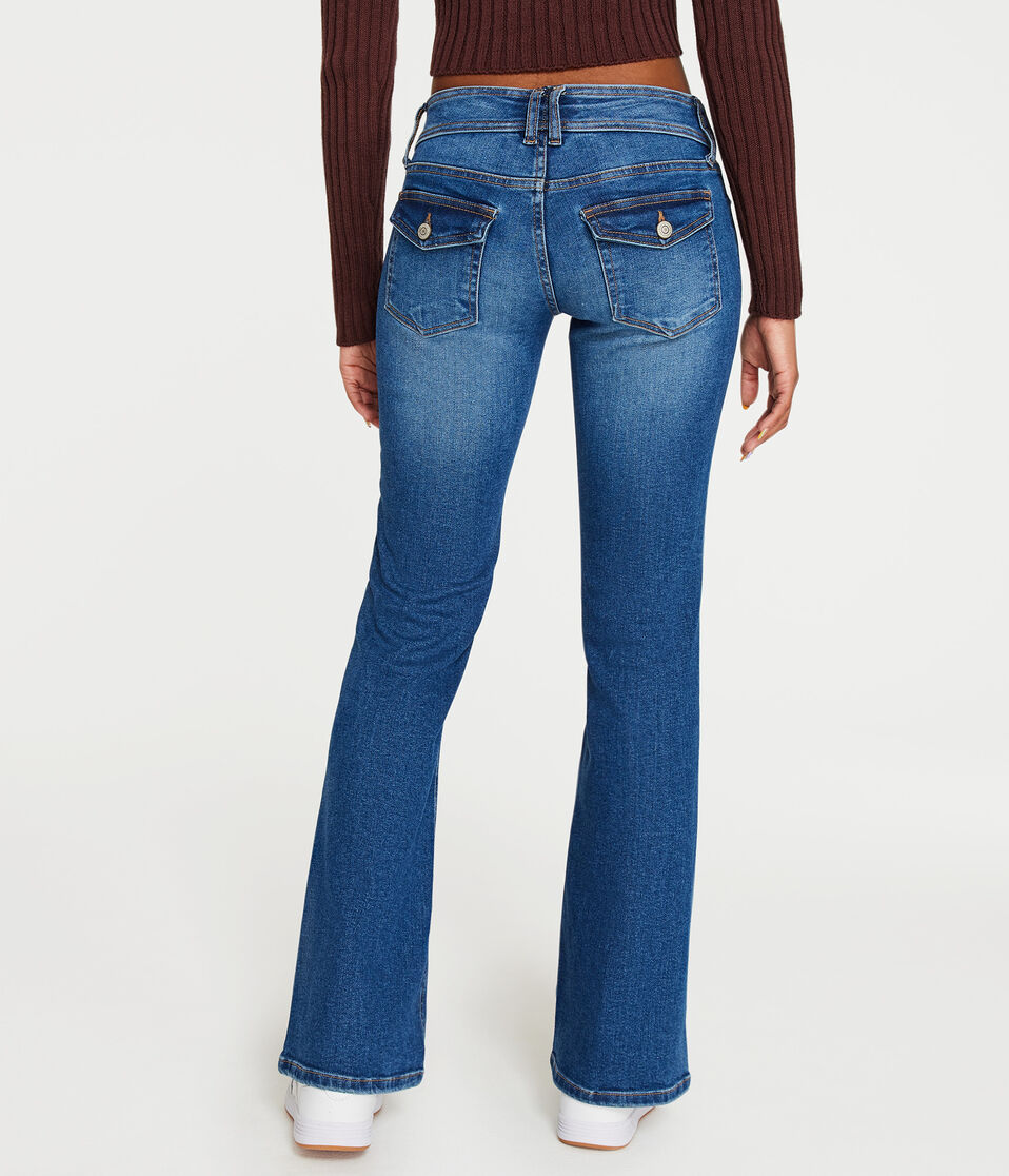 Flare Low-Rise Soft Flex Jean