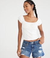Seriously Soft Puff Sleeve Top