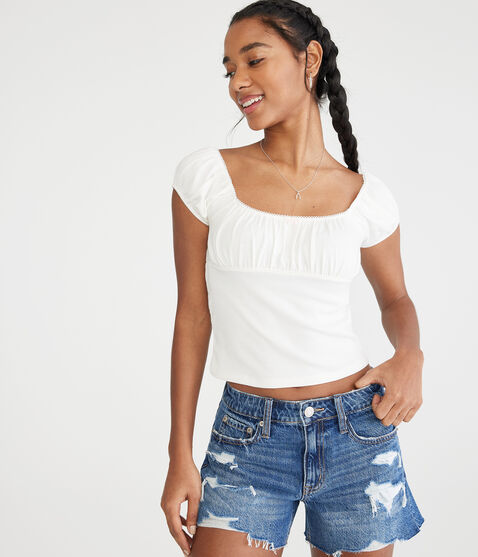 Seriously Soft Puff Sleeve Top